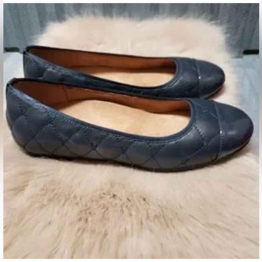 LUCKY BRAND | Black Quilted Ballet Flats